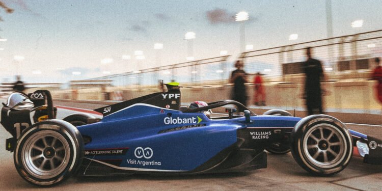 Franco Colapinto y una gran actuación en su debut de la Fórmula 2