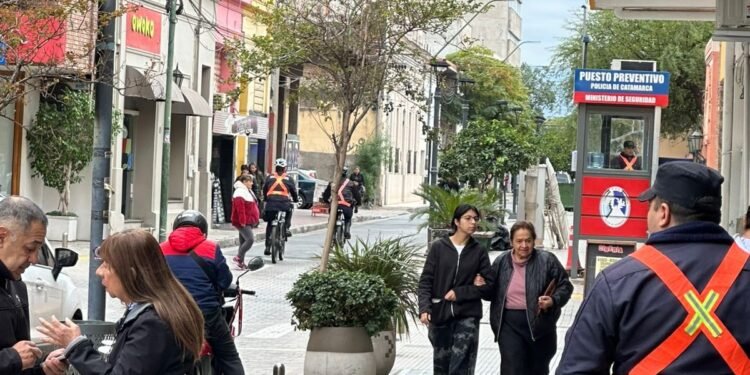 Implementan nuevas medidas preventivas para el centro de la Capital