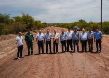 El Gobierno avanza con la pavimentación del acceso al Dique de Ipizca