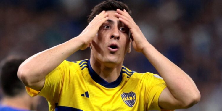 Boca pierde a Merentiel para el comienzo del Torneo Apertura: se desgarró