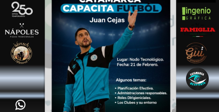 🔥 CATAMARCA CAPACITA FÚTBOL🔥
