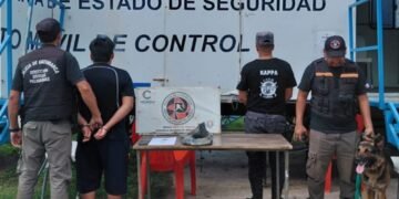 Procedimiento contra el narcotráfico en la ruta Nac. Nº38