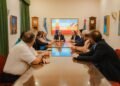 El Gobernador recibió a autoridades de la CAMARCO para analizar la situación del sector