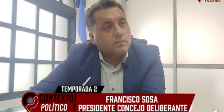 FRANCISCO SOSA HABLÓ DE TODO: OBRAS, POLÍTICA ACTUAL Y LOS “DIPUTADOS INFLUENCERS”