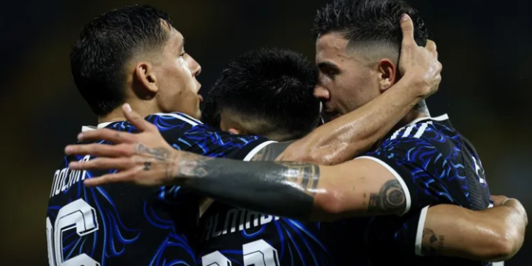 La Selección argentina le ganó 2-1 a Mauritania en un discreto amistoso en La Bombonera