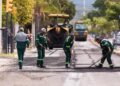 Avanzan las obras de repavimentación en Av. Galíndez y Av. San Martín
