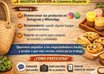 Catamarca Despierta lanza una red solidaria para potenciar a los emprendedores locales