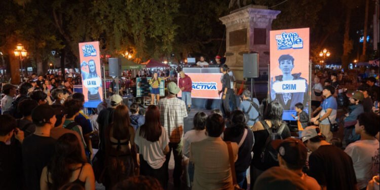 El freestyle colmó la Plaza 25 de Mayo en una jornada histórica de cultura urbana