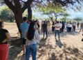 El movimiento Palestra coordinó un emotivo Vía Crucis en el Parque Adán Quiroga