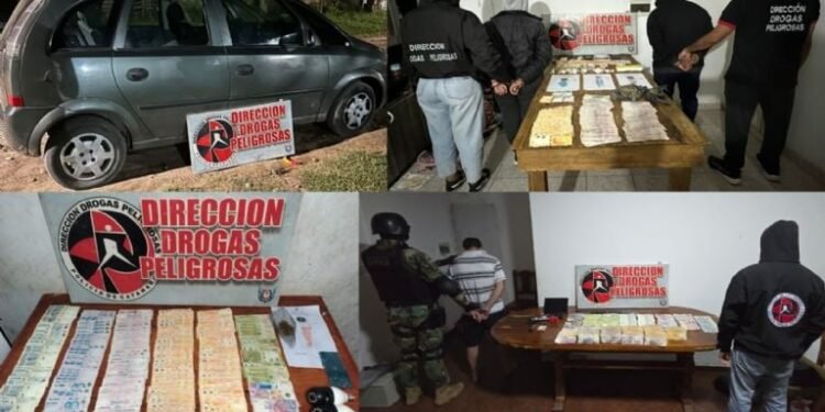 Golpe al narcomenudeo en el norte de la Capital: secuestran droga, casi $28 millones y mil dólares