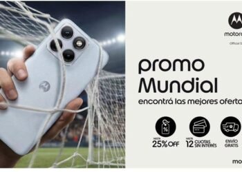Motorola ofrece hasta 25% de descuento, 12 cuotas sin interés y envíos gratis para potenciar la experiencia del Mundial