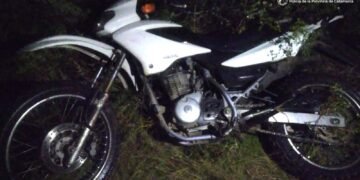 Recuperan una motocicleta sustraida