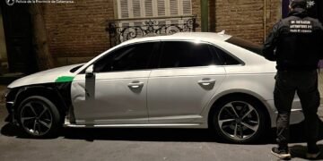 Valle Viejo: Secuestran un automóvil «Audi» de un taller, tenia pedido de captura por la Justicia de La Rioja
