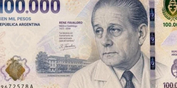 A PARTIR DE JUNIO COMENZARÁ A CIRCULAR EL NUEVO BILLETE DE $ 100.000.