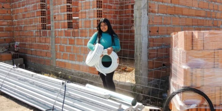 AVANZA LA AUTOCONSTRUCCIÓN EN FRAY MAMERTO ESQUIÚ: MÁS FAMILIAS CERCA DE SU CASA PROPIA