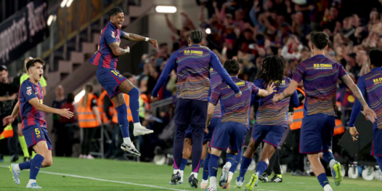 Barcelona gritó campeón de la Liga de España ante Real Madrid