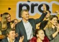 Dirigentes catamarqueños en el encuentro nacional del PRO junto a Macri