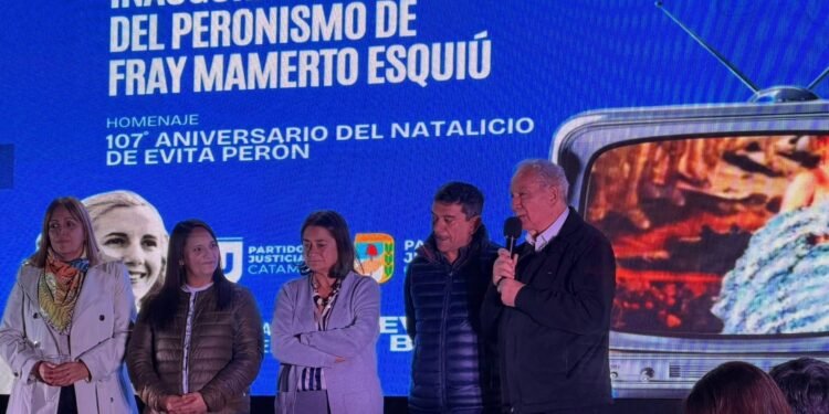 El Pj inauguró la Casa del Peronismo de FME y el Bar Evita