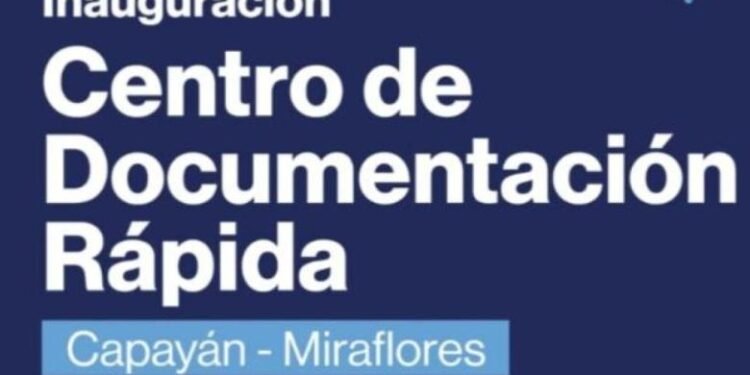 📍 MIRAFLORES SUMA UN NUEVO CENTRO DE DOCUMENTACIÓN RÁPIDA