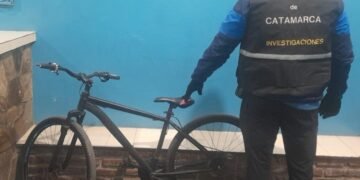 Fingio que le habian robado la bicicleta