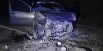 Grave accidente en la ruta nac N° 60, a la altura de la denominada “Curva de las Golondrinas” de la Quebrada de La Cébila