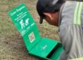 Instalaron un sistema de abono orgánico para residuos de mascotas en el Parque Adán Quiroga