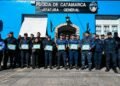 Nueve policías fueron distinguidos por salvar la vida de personas
