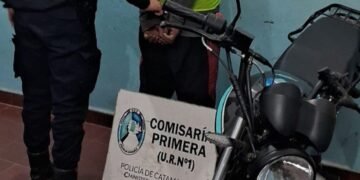 SE ROBO UNA MOTOCICLETA EN CERCANIAS DE LA TERMINAL