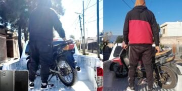 TRAS REGISTROS DOMICILIARIOS POLICÍAS RECUPERARON DOS MOTOCICLETAS Y UN CELULAR DE ALTA GAMA SUSTRAÍDOS