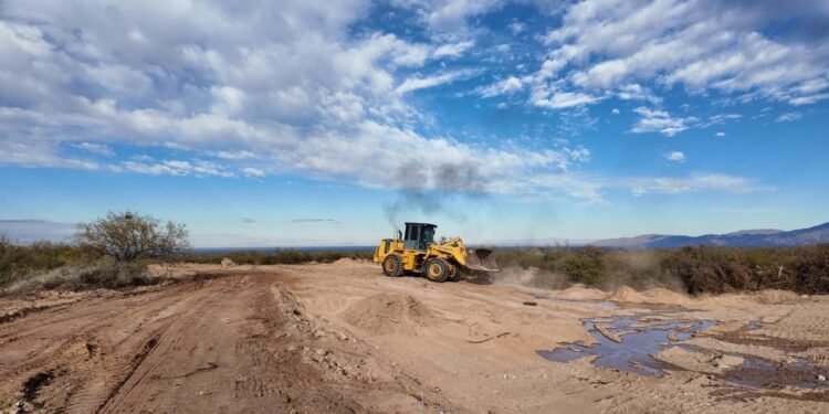 Comenzó la construcción de la futura Circunvalación de Andalgalá
