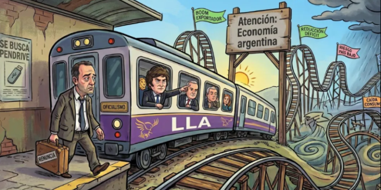 Fin de ciclo para Adorni bajo una economía que emite señales confusas