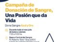 Campaña de donación de sangre “Una pasión que da vida”