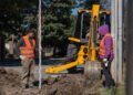 Continúan las obras de la red cloacal en Valle Viejo con nuevos frentes de intervención