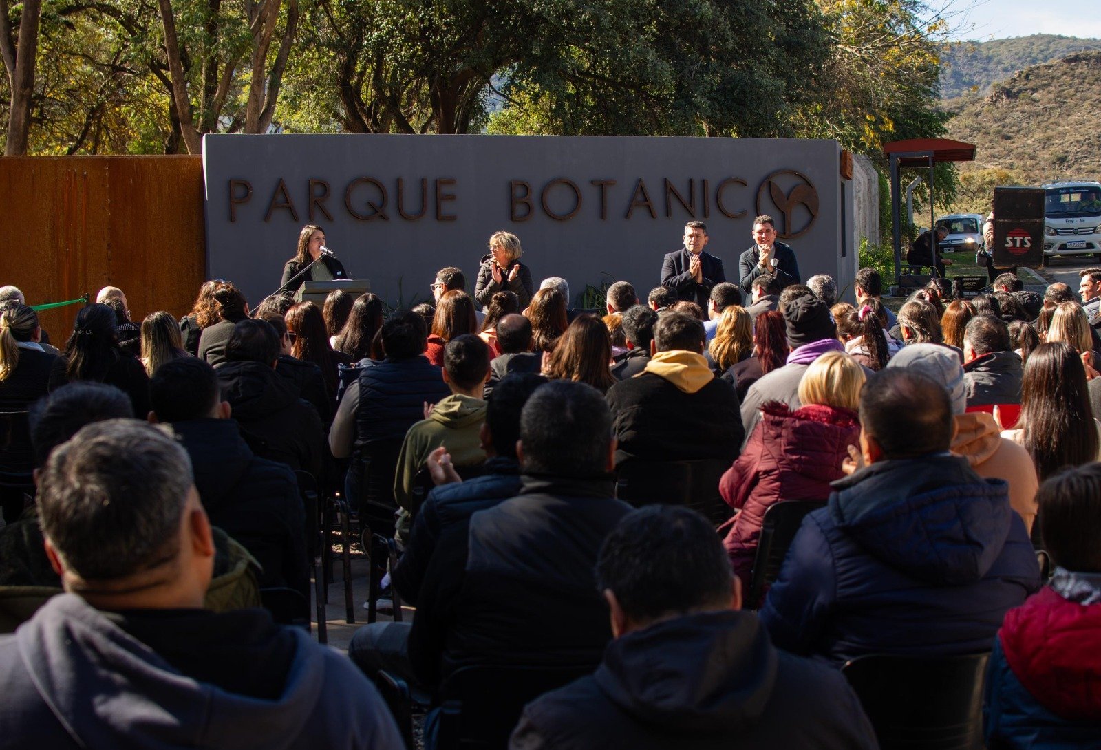 Fray inauguró su Parque Botánico, más de una hectárea y media de historia y contacto con la naturaleza