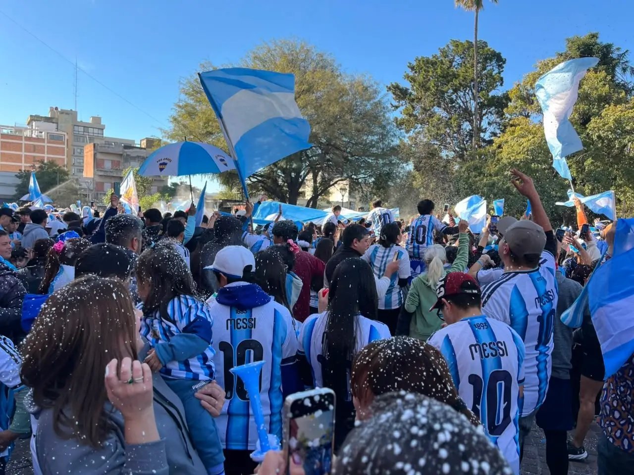 La policía de la provincia reforzará el operativo policial en los alrededores de la Plaza 25 de Mayo para el partido de Argentina y Suiza
