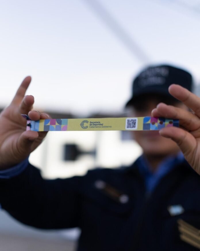 La Secretaría de Seguridad implementará la Pulsera de Reencuentro durante la Fiesta del Poncho