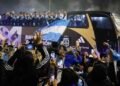 Messi llegó a Rosario para pasar unos días con su familia tras la final del Mundial