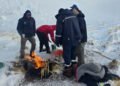 RESCATARON CON VIDA A LOS CUATRO MINEROS