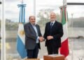 Saadi recibió al embajador de Italia en el Nodo Tecnológico