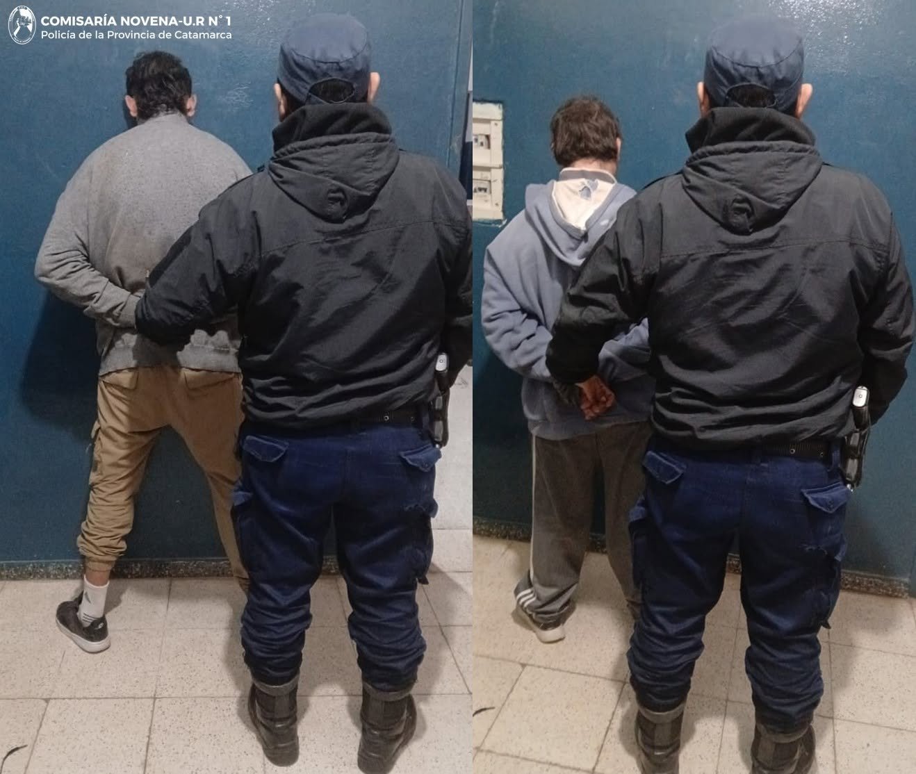 Sur de la Capital: Dos detenidos por desorden en la vía pública