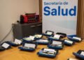 Gustavo encabezó una nueva entrega de anteojos gratuitos previo al programa «Ver para Crecer»