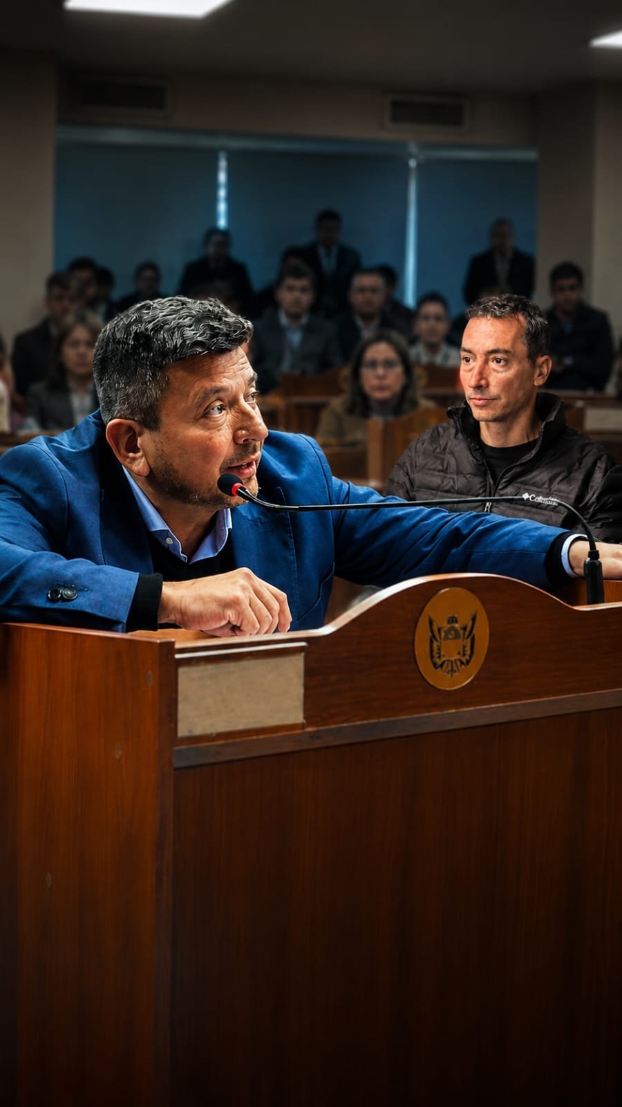 Intenso cruce en el recinto entre Ledesma y Galán: “Seamos serios, las redes sociales no ganan elecciones”