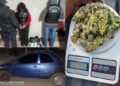 Procedimientos contra el narcomenudeo: secuestraron marihuana, cocaína, un celular, balanzas y un automóvil