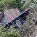 UN CAMIÓN CAYÓ AL PRECIPICIO EN LA CUESTA DEL TOTORAL