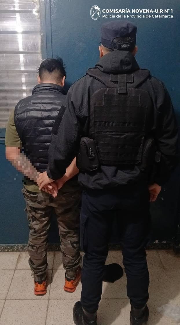 Un detenido por pegarle a su porpia Madre