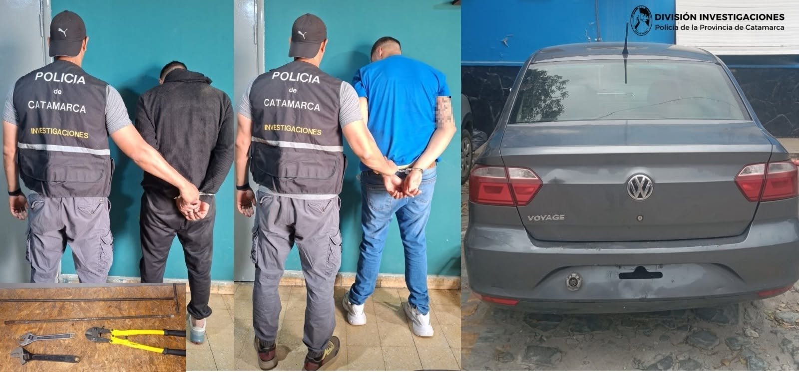 Capital: Dos sospechosos detenidos por presunto intento de ilícito