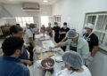 Dictaron un taller práctico de chacinados y embutidos en la Cocina de Emprendedores
