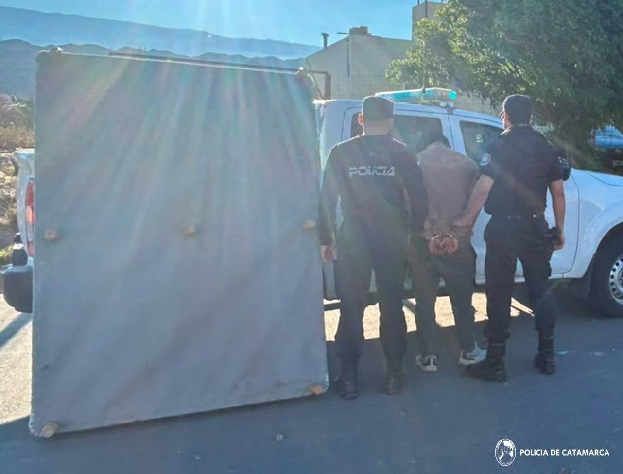 Este de la Capital: Un detenido por el robo de un Sommier
