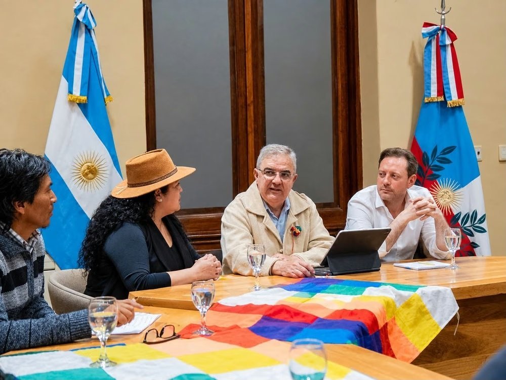 Jalil recibió a comunidades originarias del norte de Belén