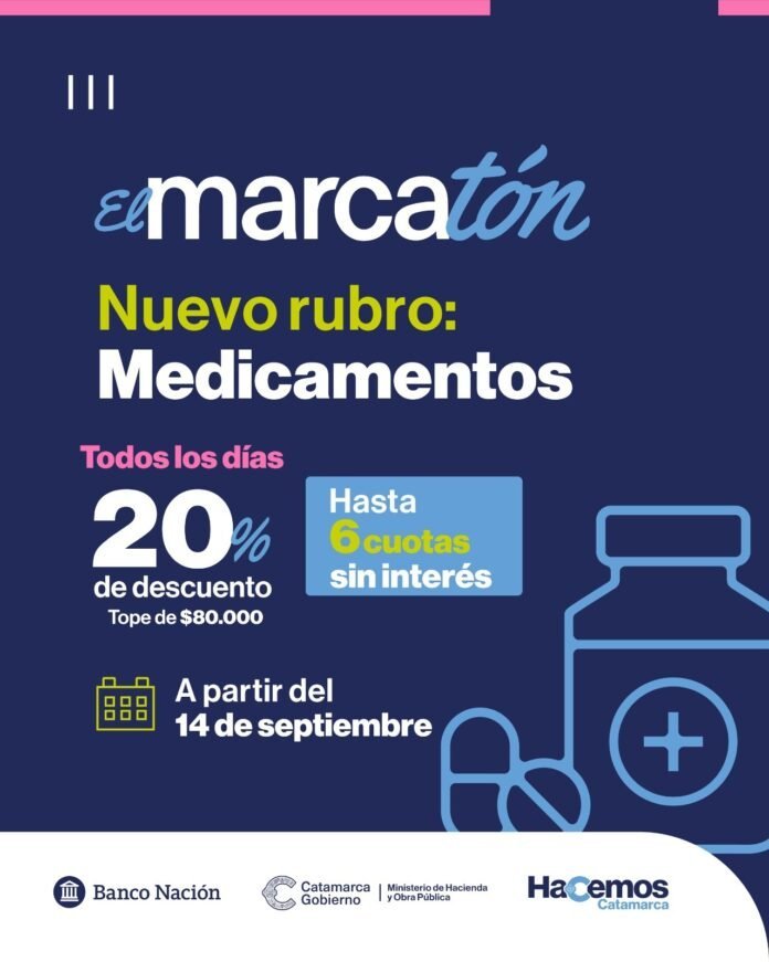 Marcatón Medicamentos entra en funcionamiento el lunes 14 con 34 comercios adheridos